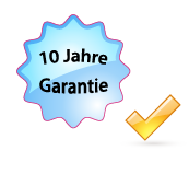 10 Jahre Garantie